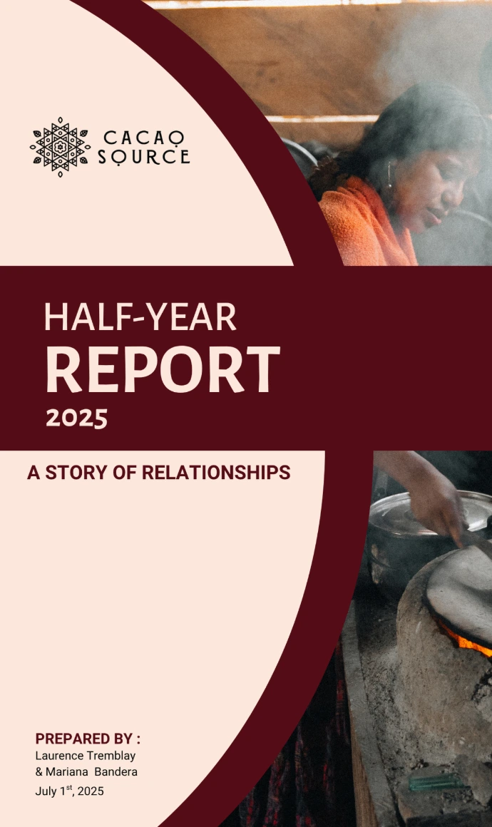 2025 Cacao Source Transparency Half Year Report