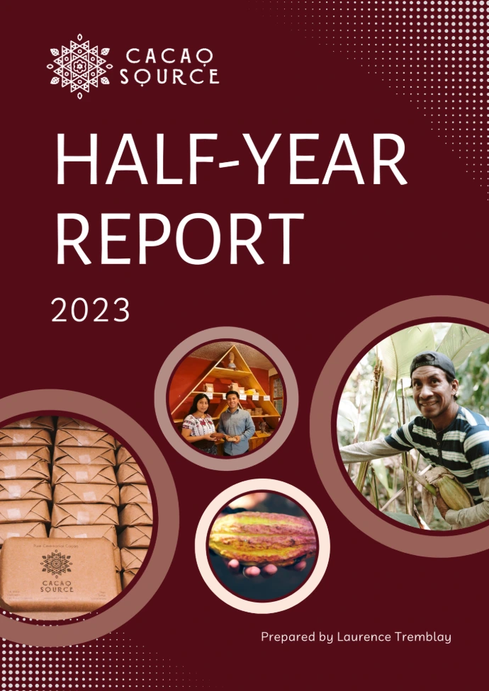 2024 Cacao Source Transparency Half Year Report